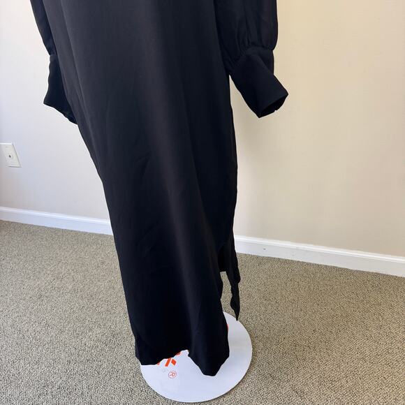 BR Long Sleeve Side Slit Maxi Dress US Women's XL - Picture 3 of 9
